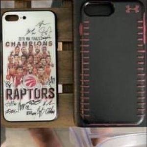 2019 Raptors + Under Armour and Versus IPhone 7 Plus Phone Cases